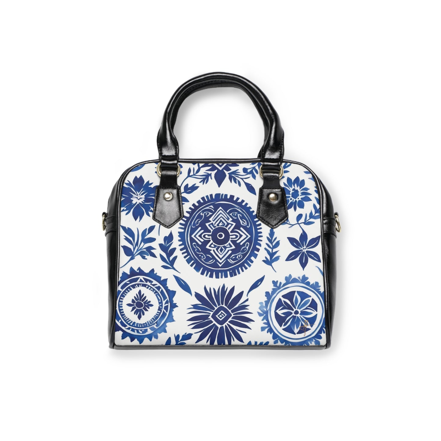 Royal Azure Shoulder Handbag #PY