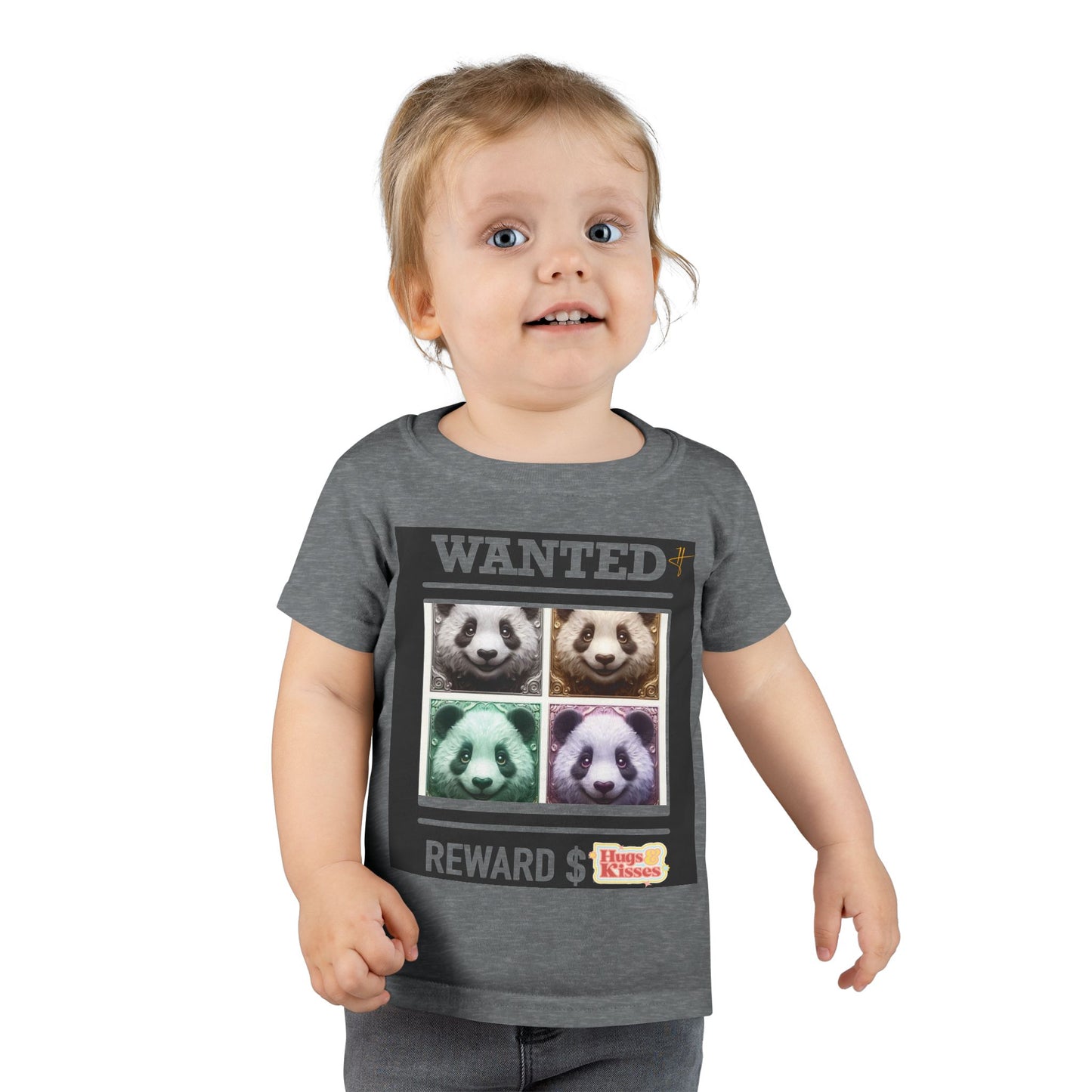 Wanted Panda Reward Toddler T-Shirt #PY