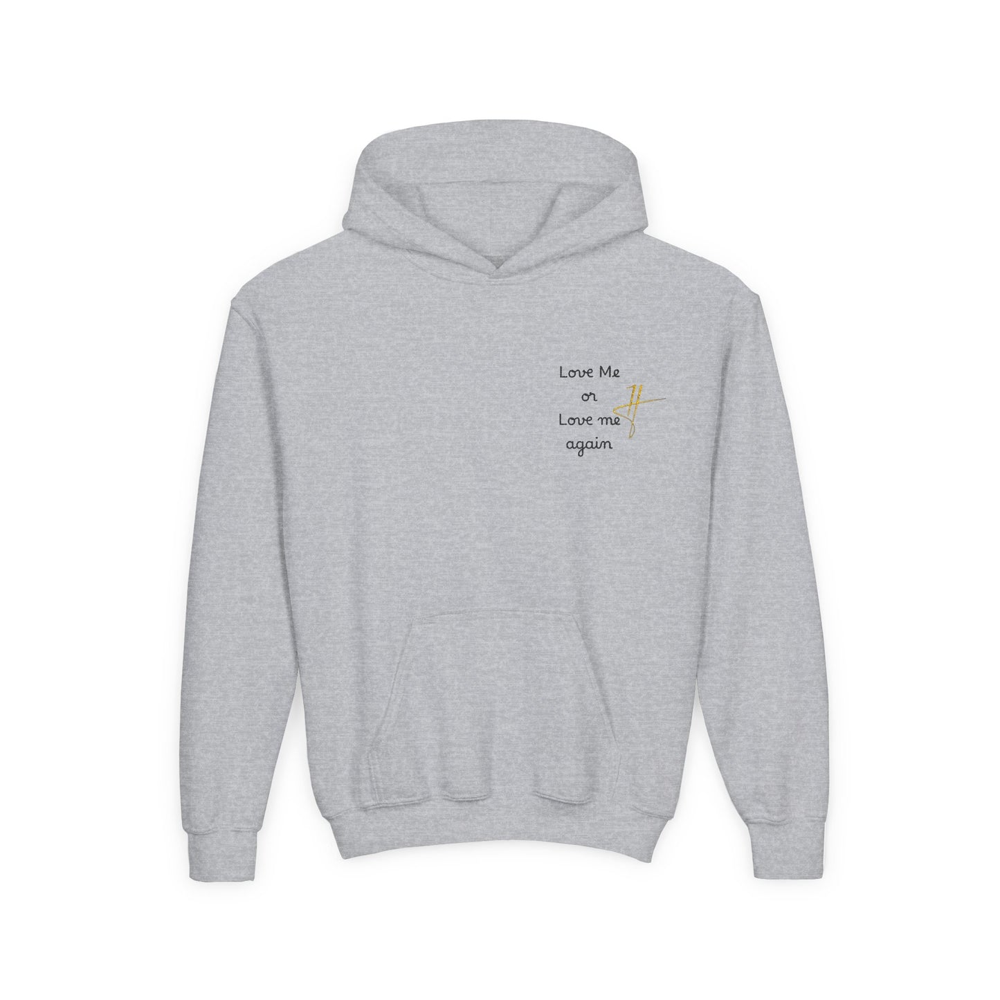Love me Youth Hooded Sweatshirt #PY