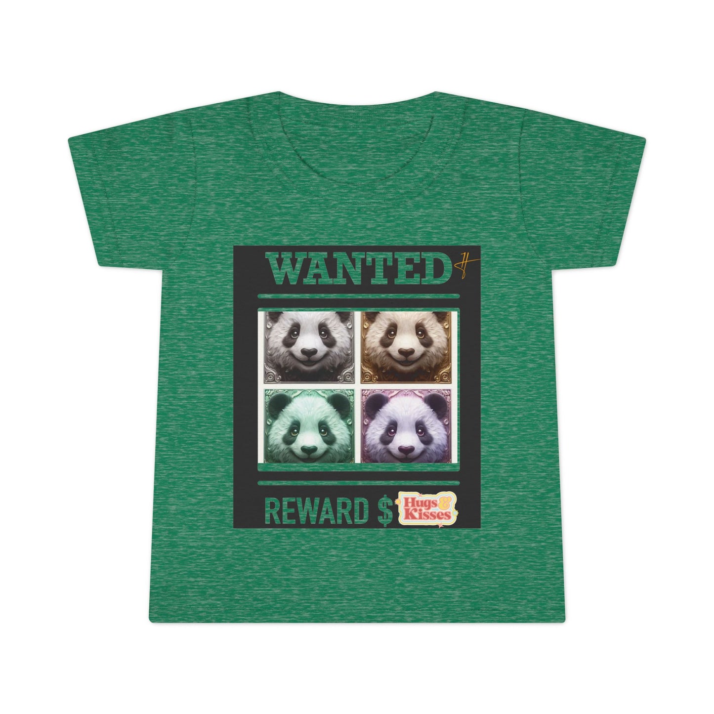 Wanted Panda Reward Toddler T-Shirt #PY