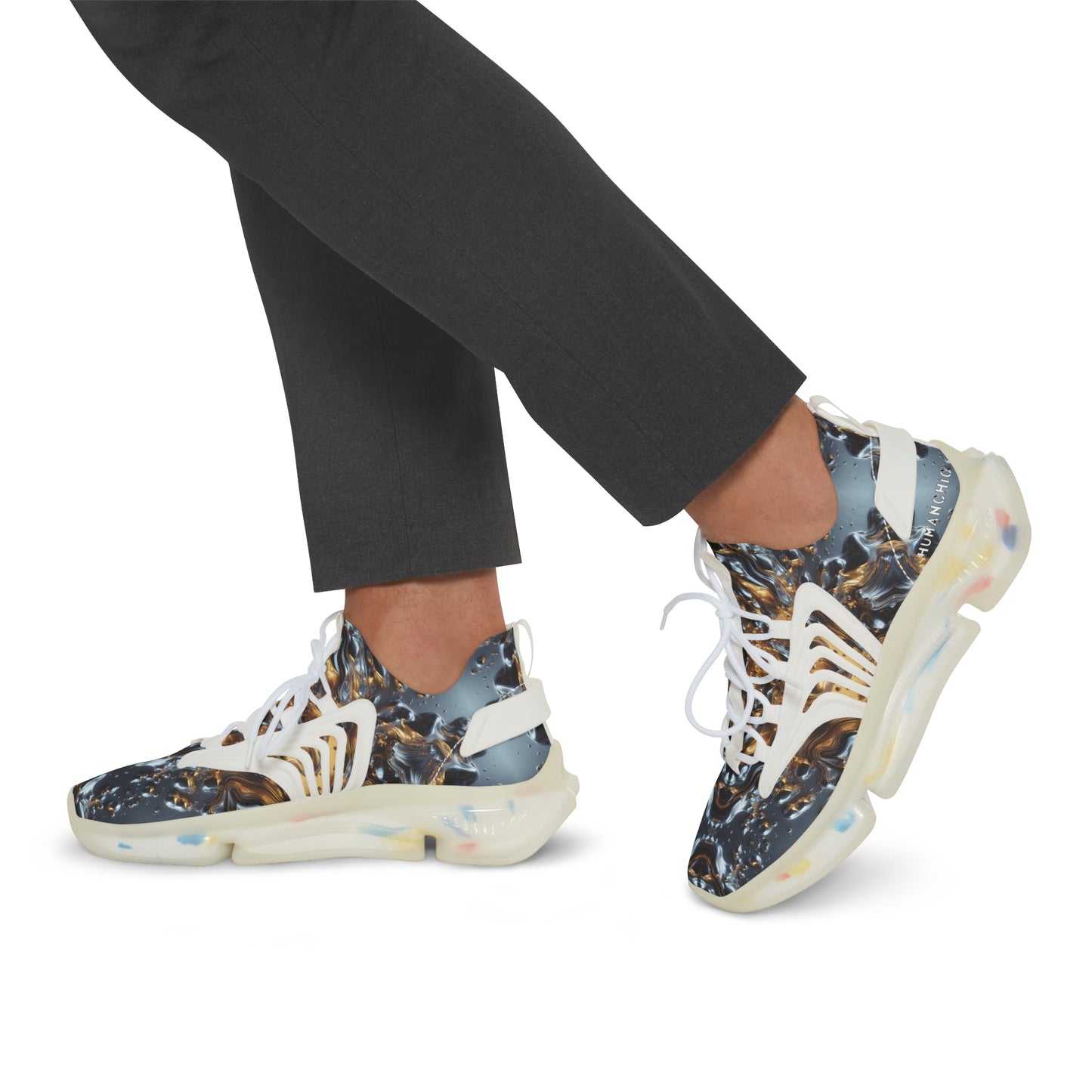 Lava Stylish Men's Mesh Sneakers for Fitness #PY