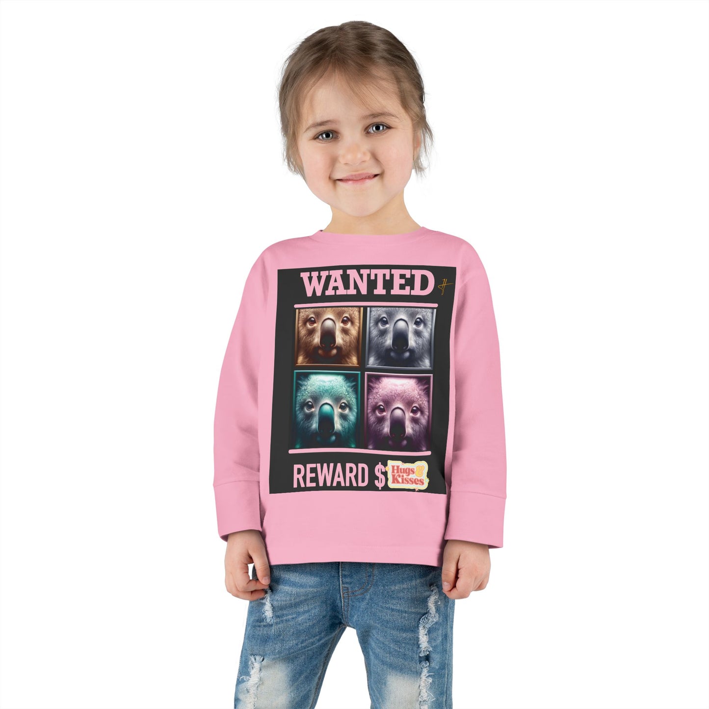Wanted Koala Toddler Long Sleeve Tee #PY