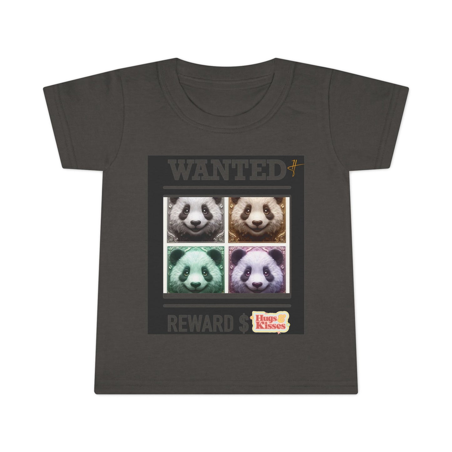 Wanted Panda Reward Toddler T-Shirt #PY