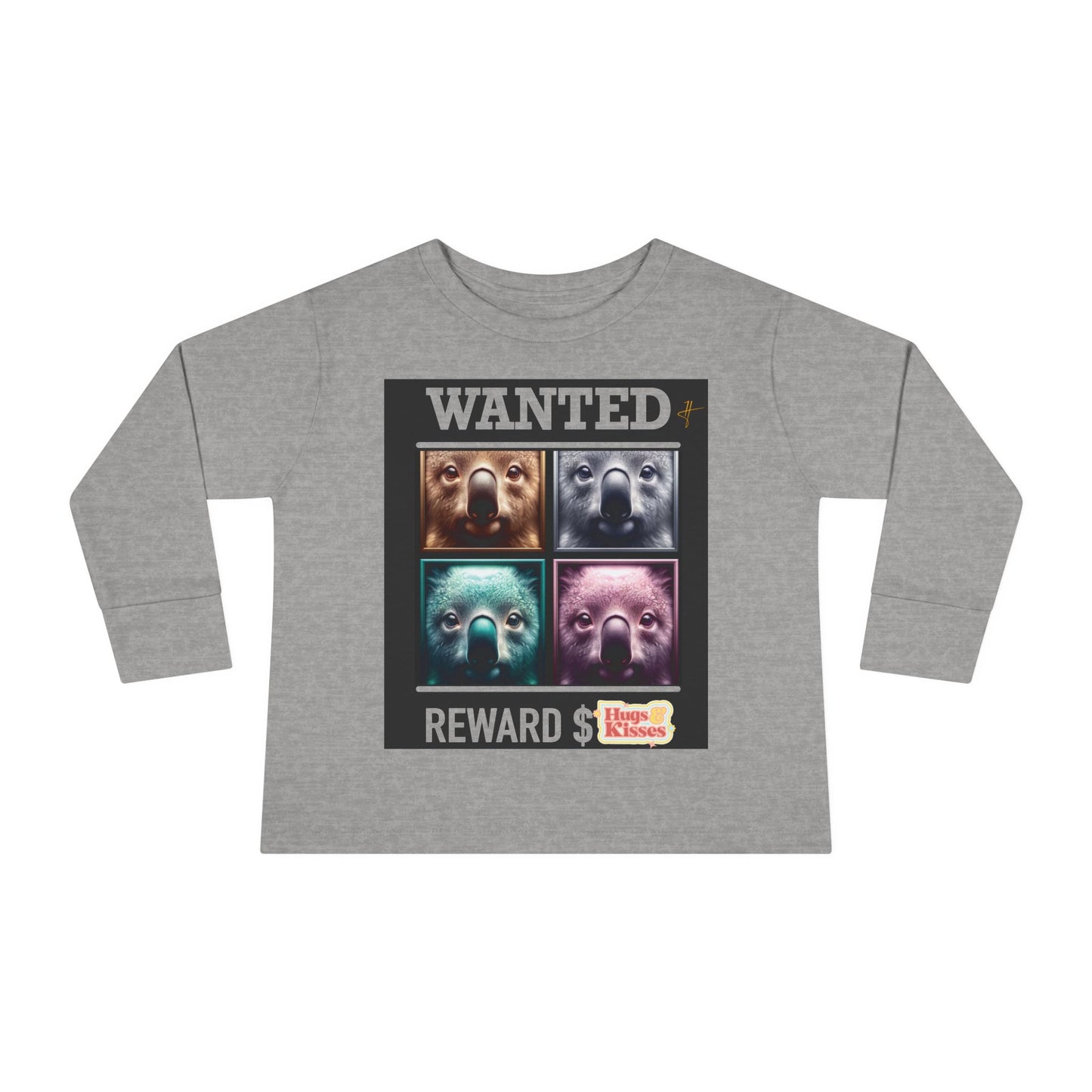 Wanted Koala Toddler Long Sleeve Tee #PY