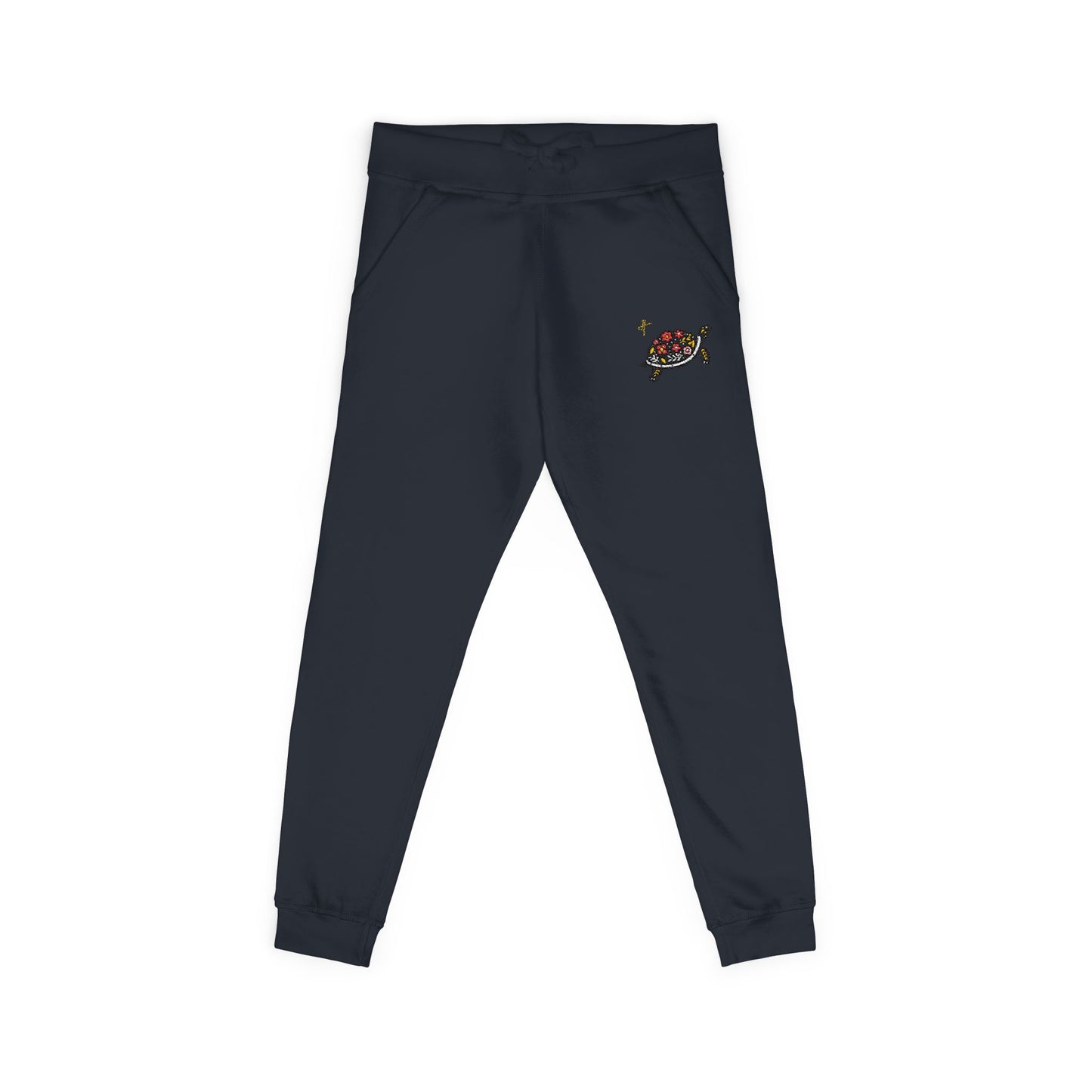 Turtle Woman Fleece Sweatpants Butterfly #PY