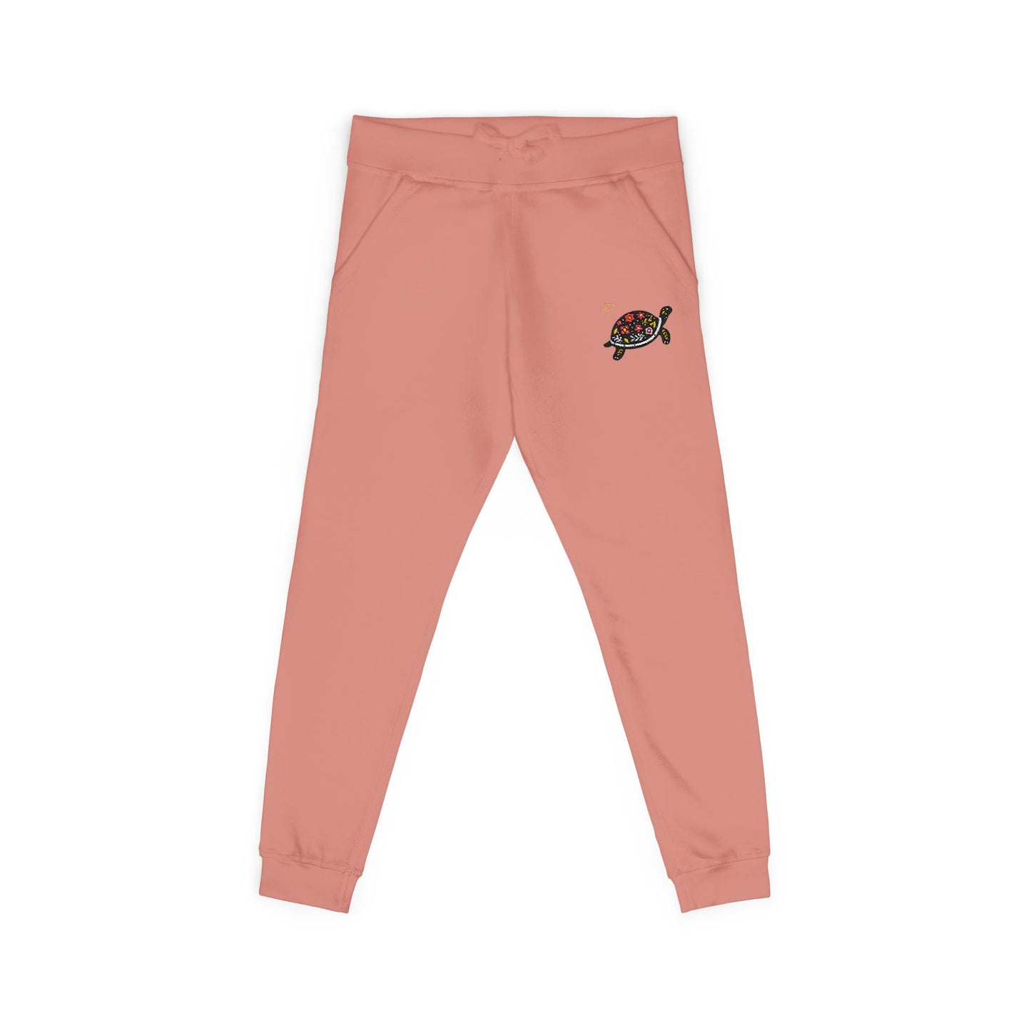 Turtle Woman Fleece Sweatpants Butterfly #PY