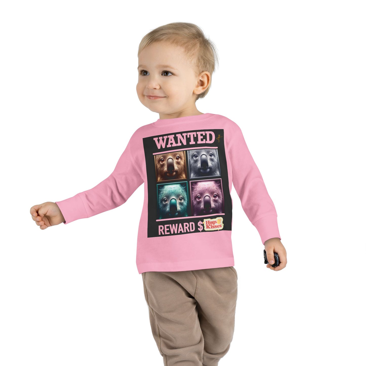 Wanted Koala Toddler Long Sleeve Tee #PY