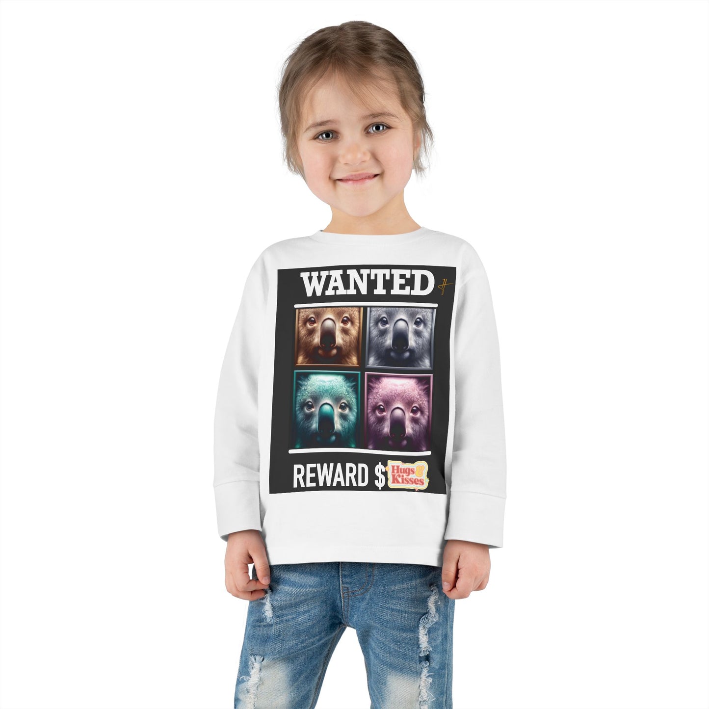 Wanted Koala Toddler Long Sleeve Tee #PY