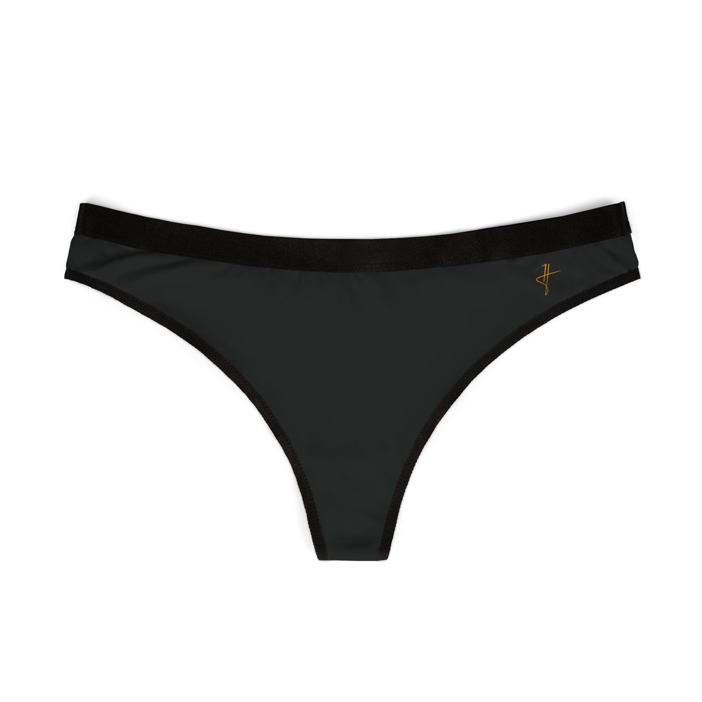 H Elegant Black Women's Bikini, Comfort Underwear #PY