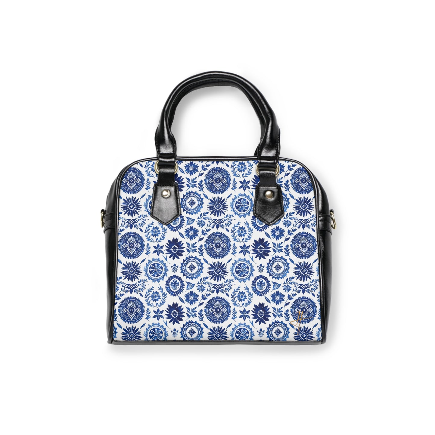 Royal Azure Shoulder Handbag #PY