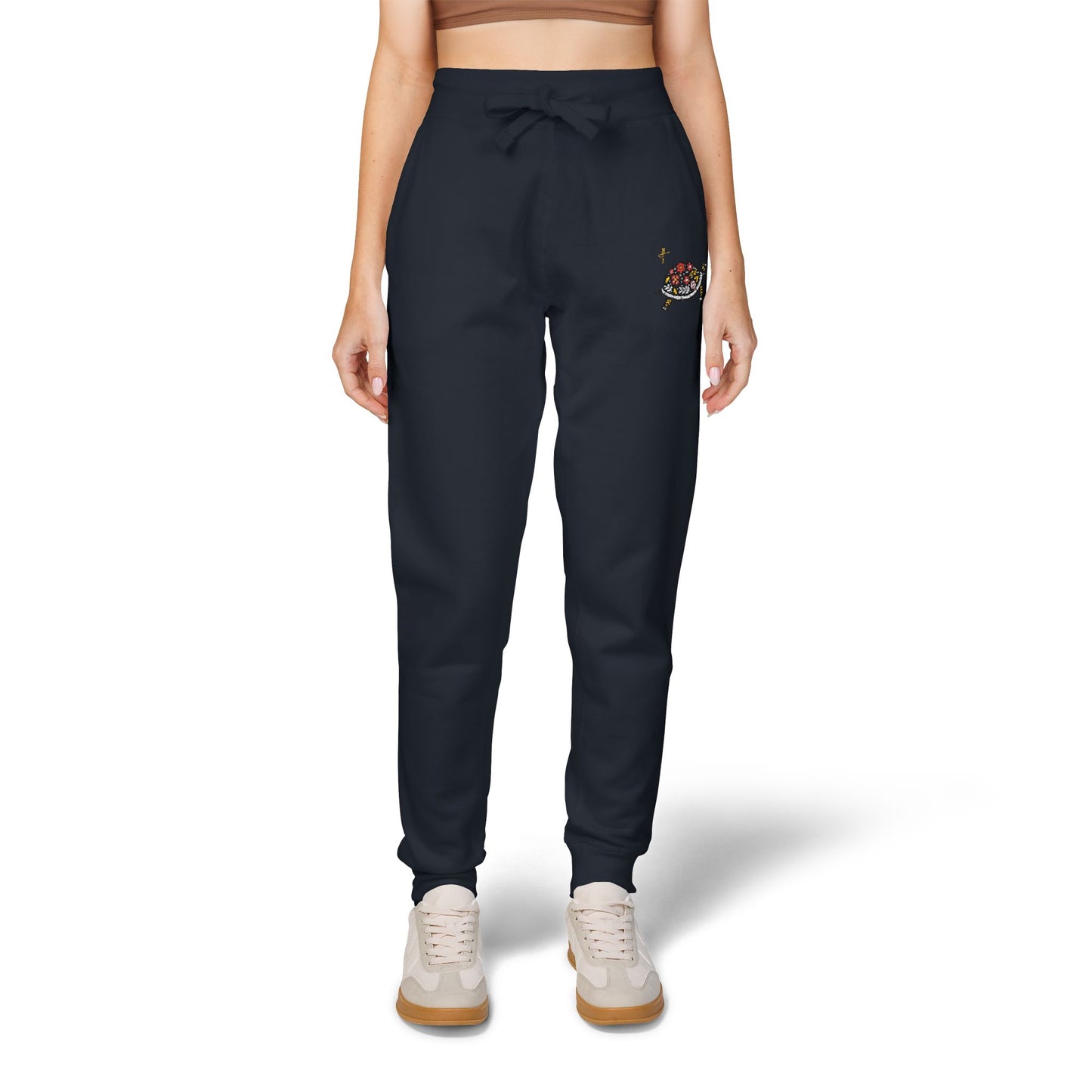 Turtle Woman Fleece Sweatpants Butterfly #PY
