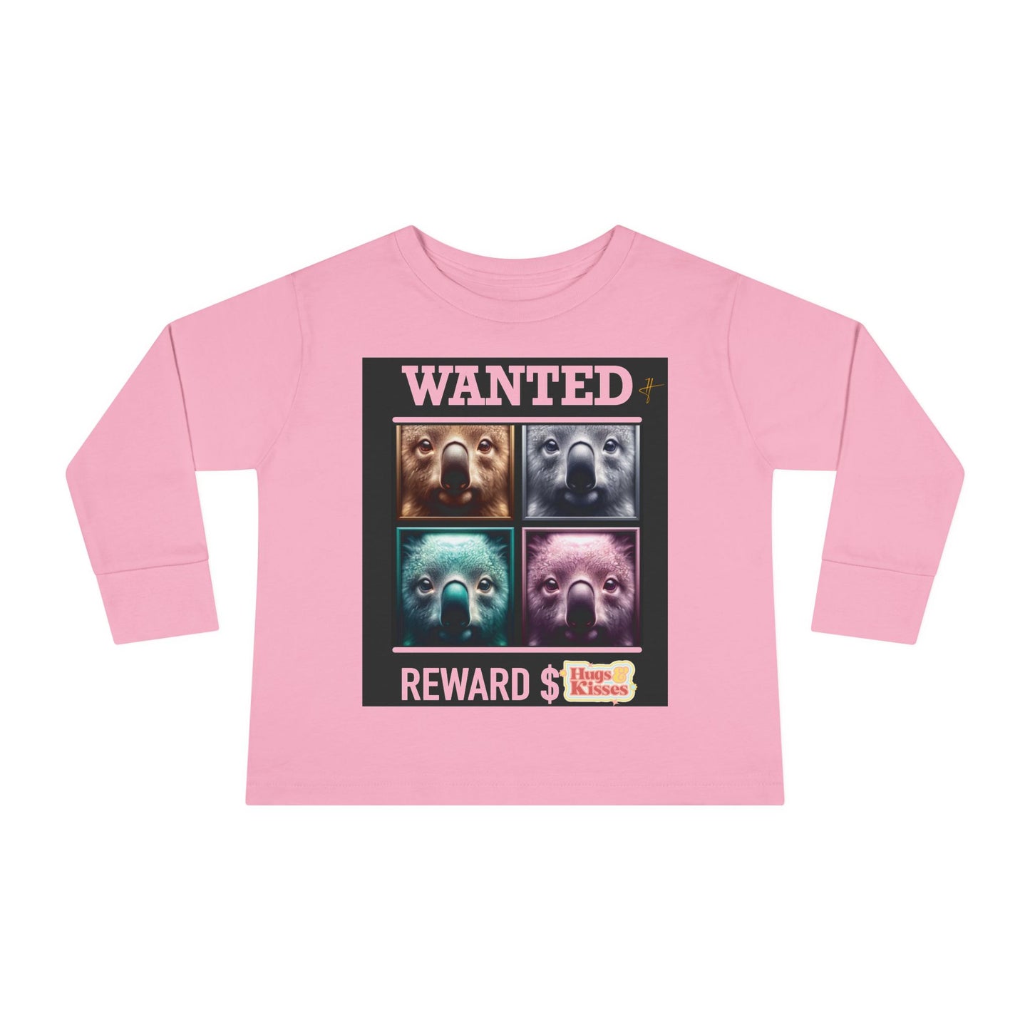 Wanted Koala Toddler Long Sleeve Tee #PY