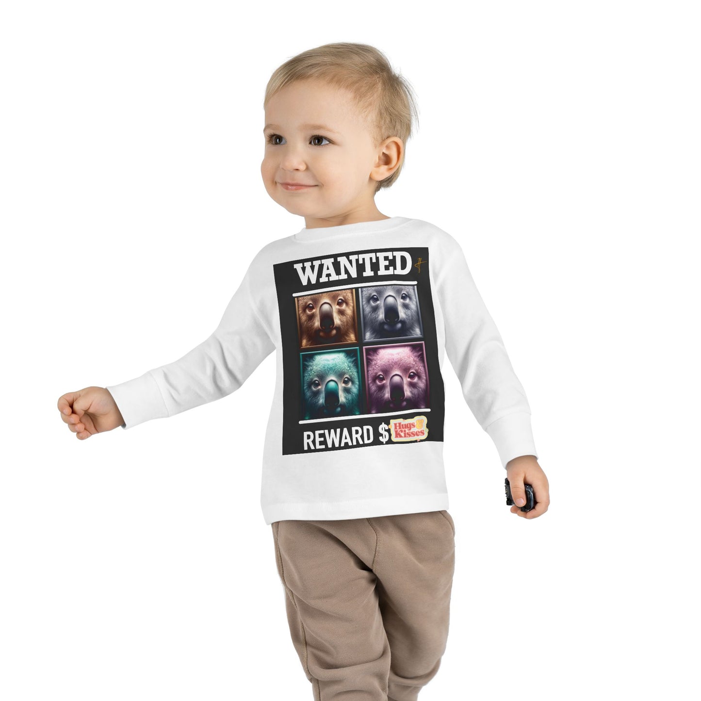 Wanted Koala Toddler Long Sleeve Tee #PY
