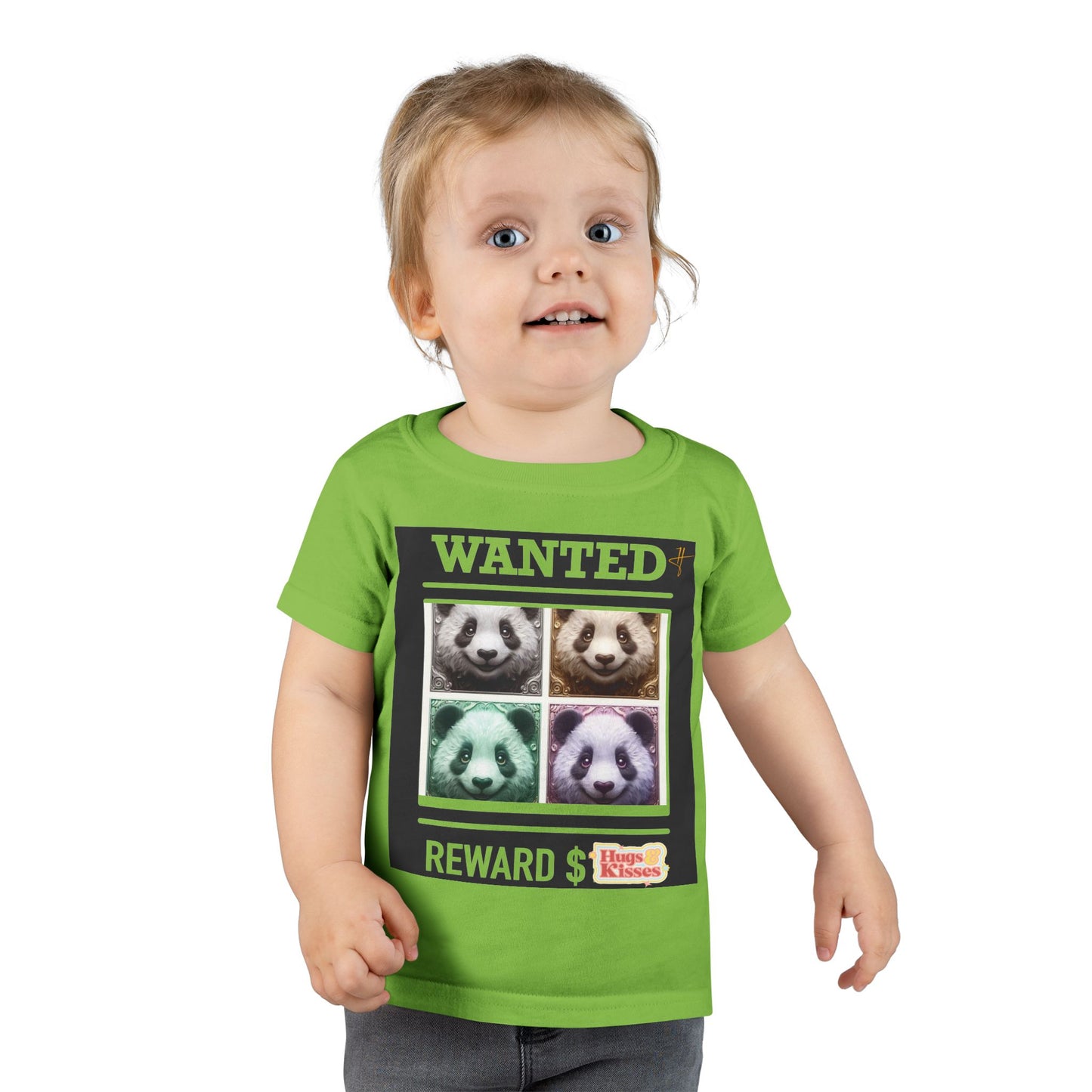 Wanted Panda Reward Toddler T-Shirt #PY