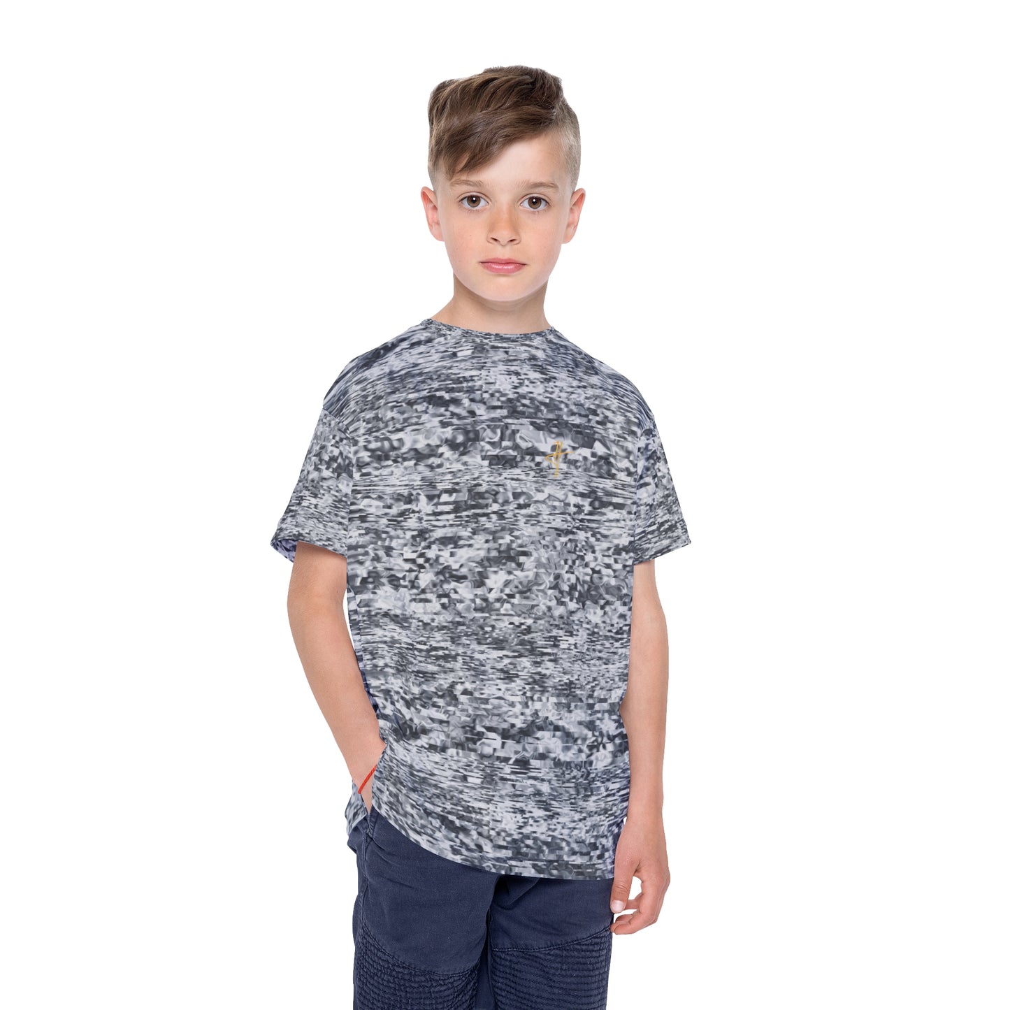 Reuben B&W Kids Sports Jersey #PY