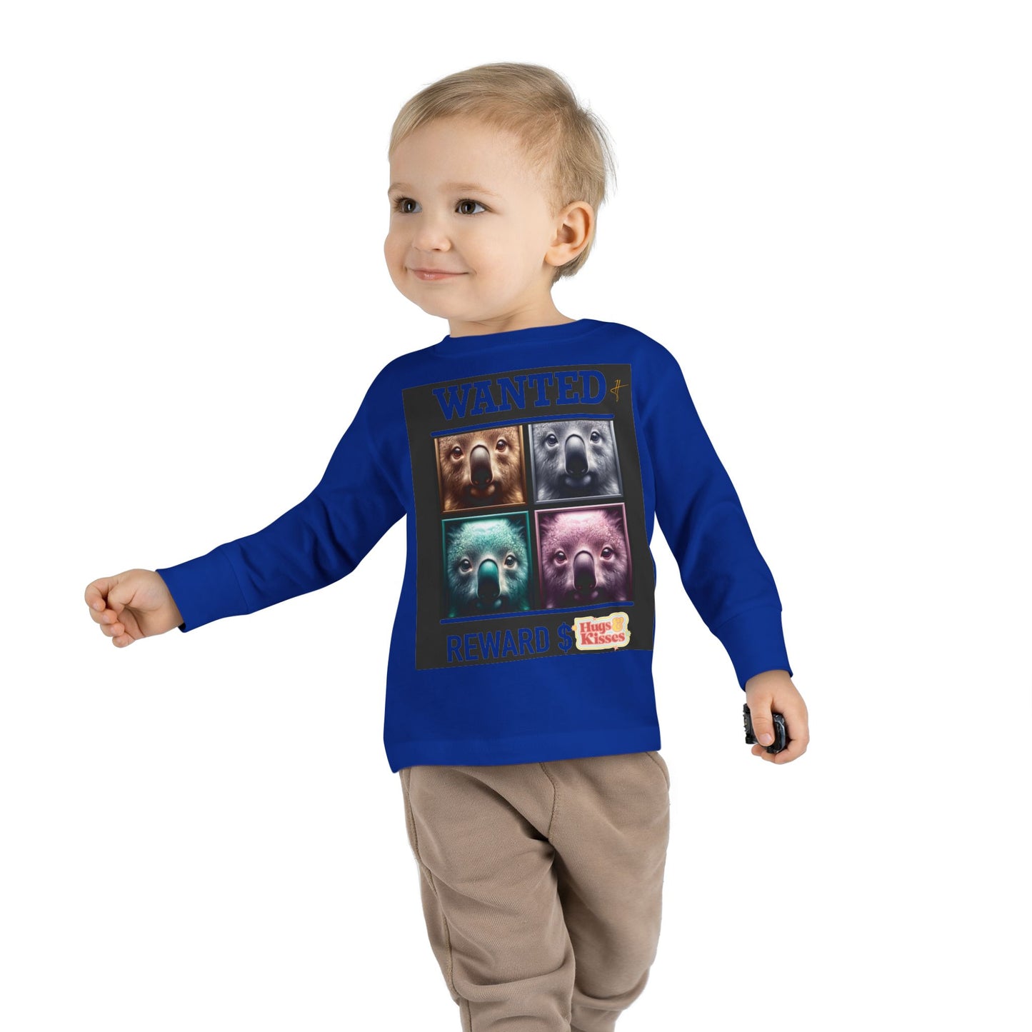 Wanted Koala Toddler Long Sleeve Tee #PY