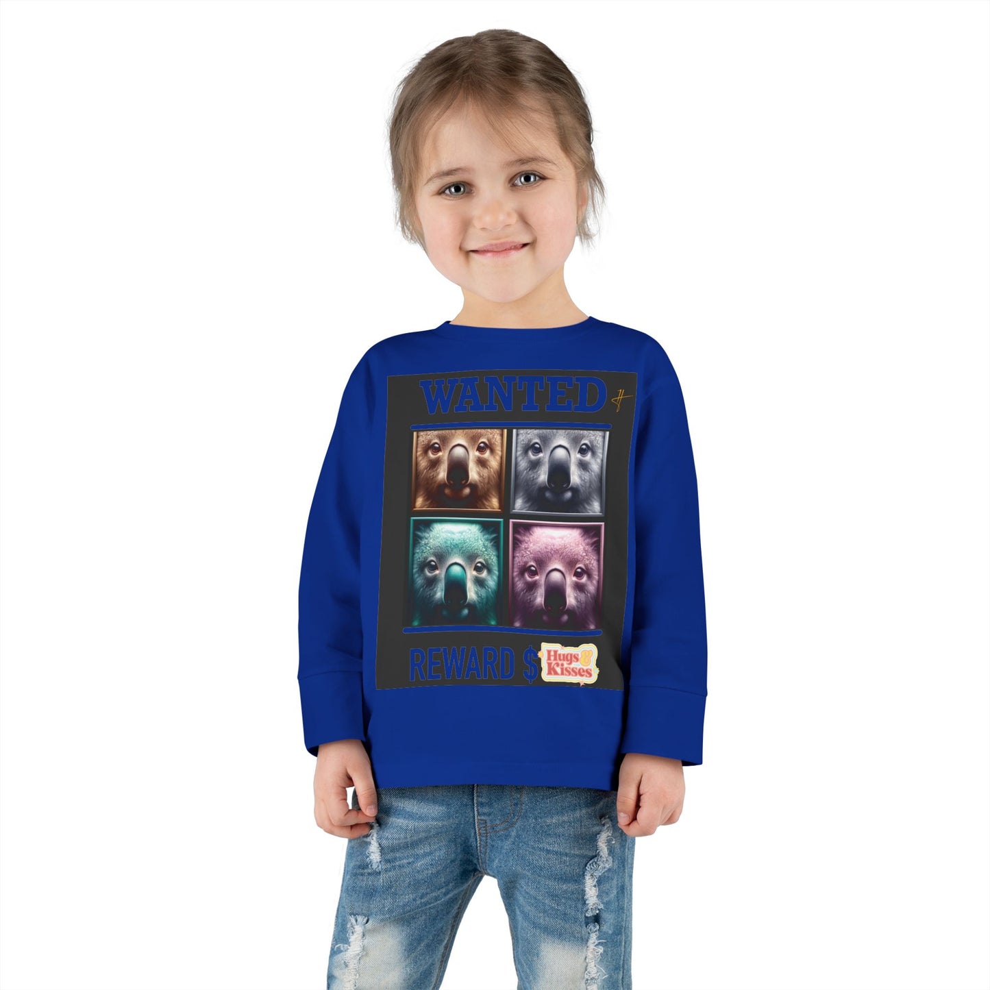 Wanted Koala Toddler Long Sleeve Tee #PY