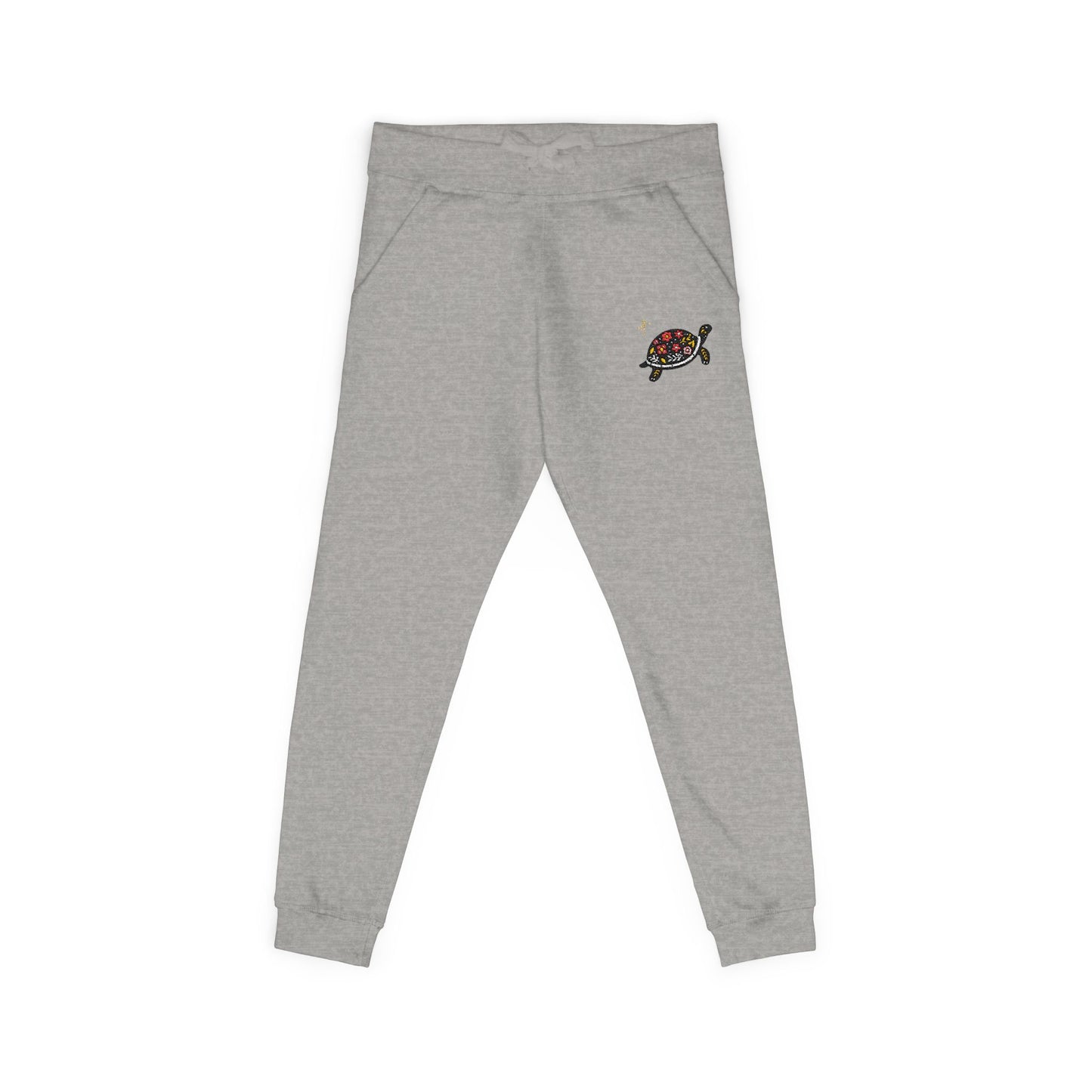 Turtle Woman Fleece Sweatpants Butterfly #PY