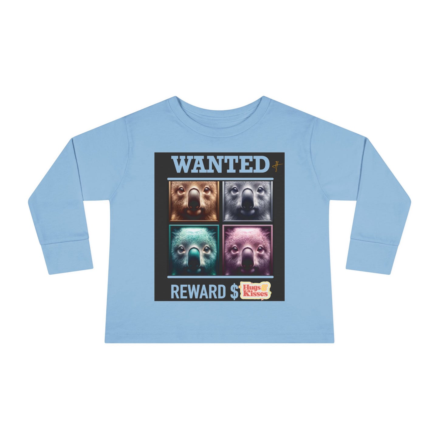 Wanted Koala Toddler Long Sleeve Tee #PY