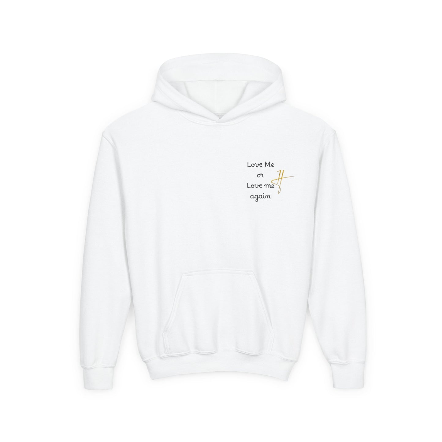 Love me Youth Hooded Sweatshirt #PY