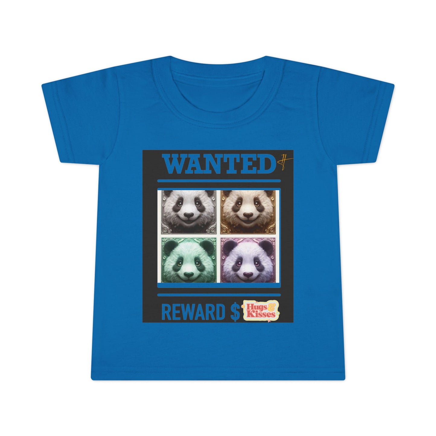 Wanted Panda Reward Toddler T-Shirt #PY