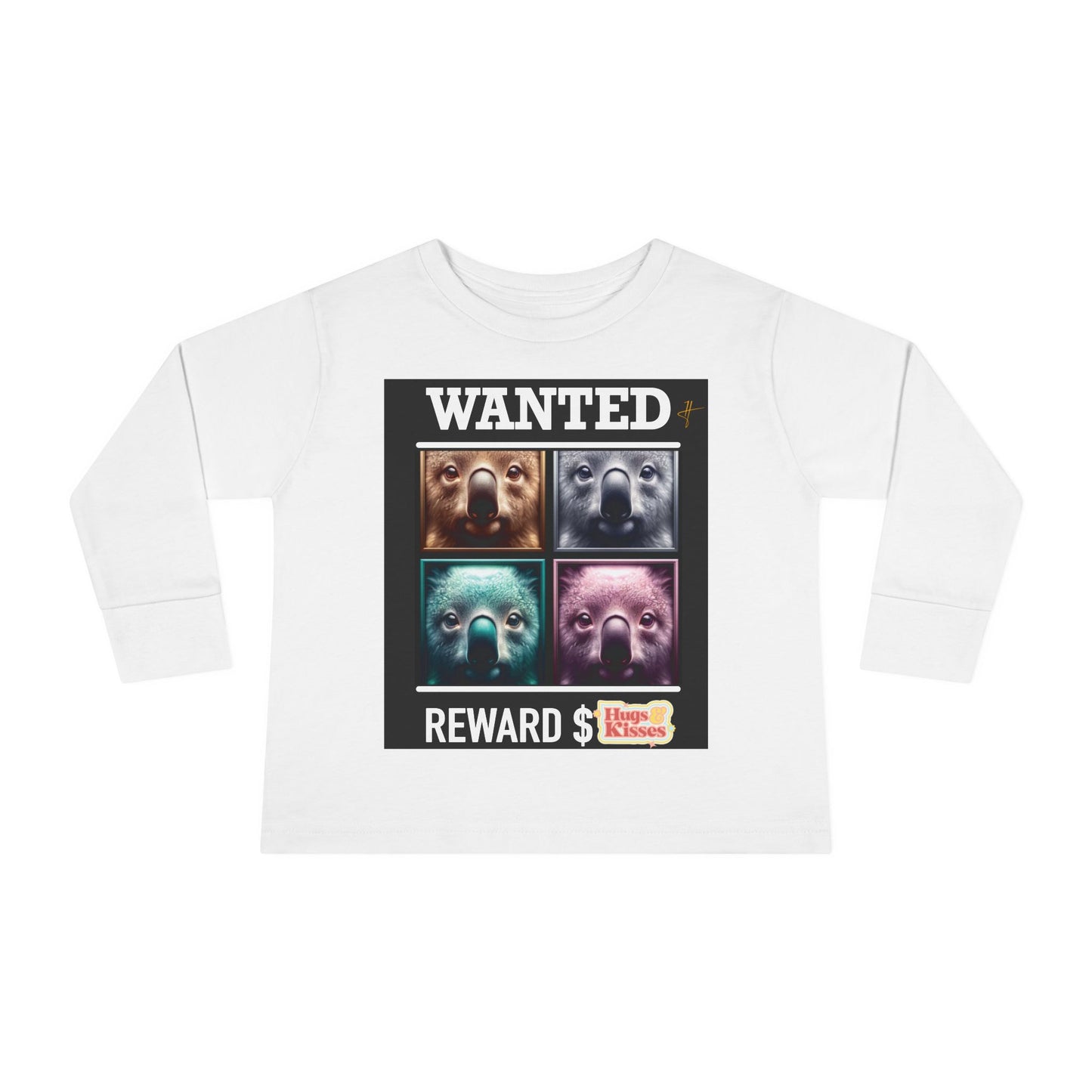 Wanted Koala Toddler Long Sleeve Tee #PY