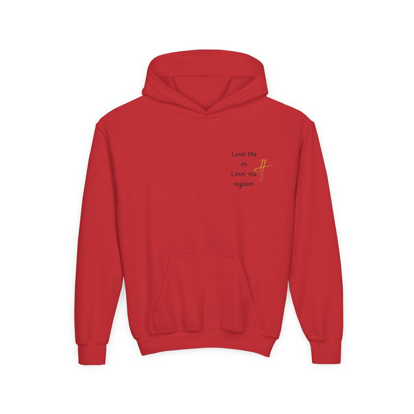 Love me Youth Hooded Sweatshirt #PY