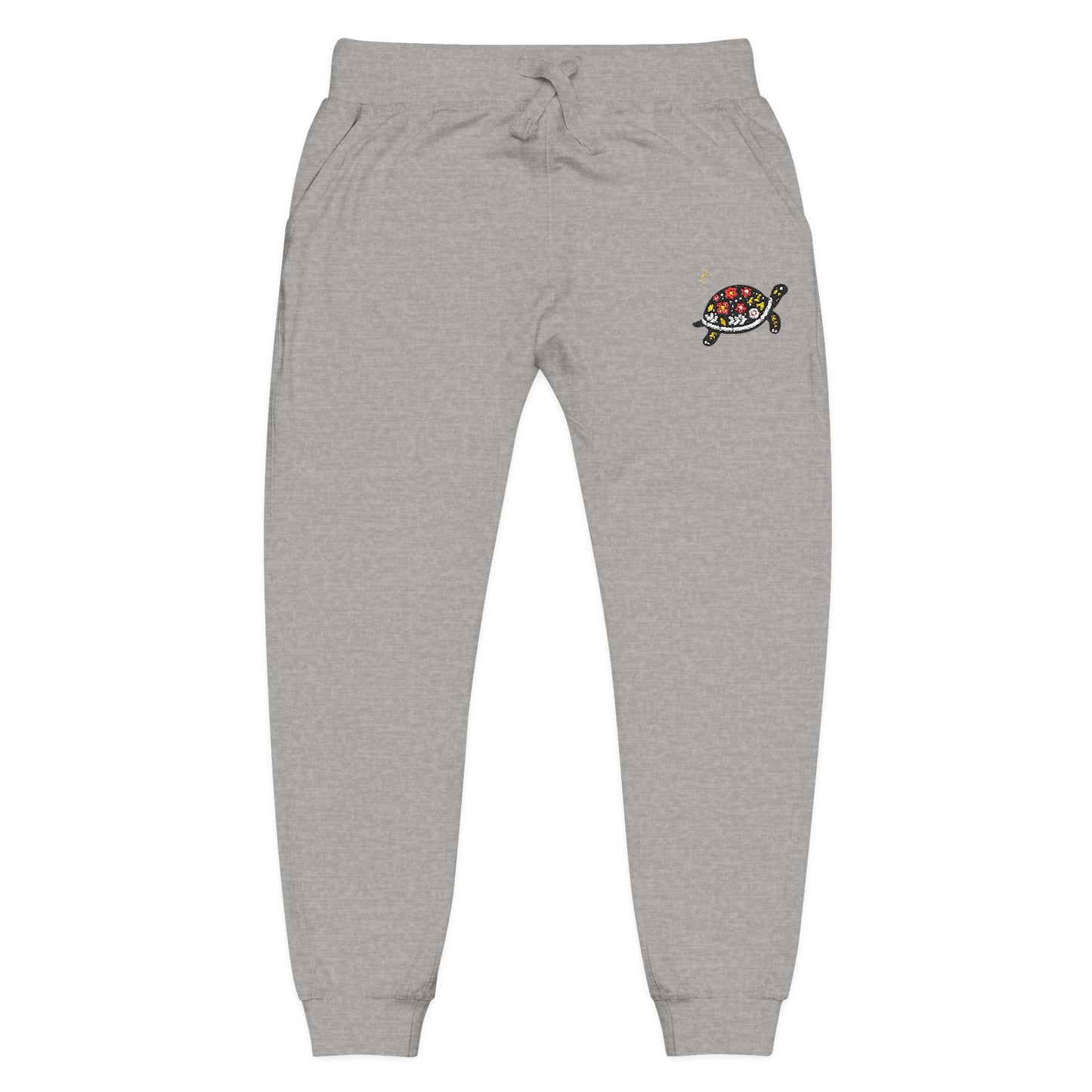 Turtle Woman Fleece Sweatpants Butterfly #PY