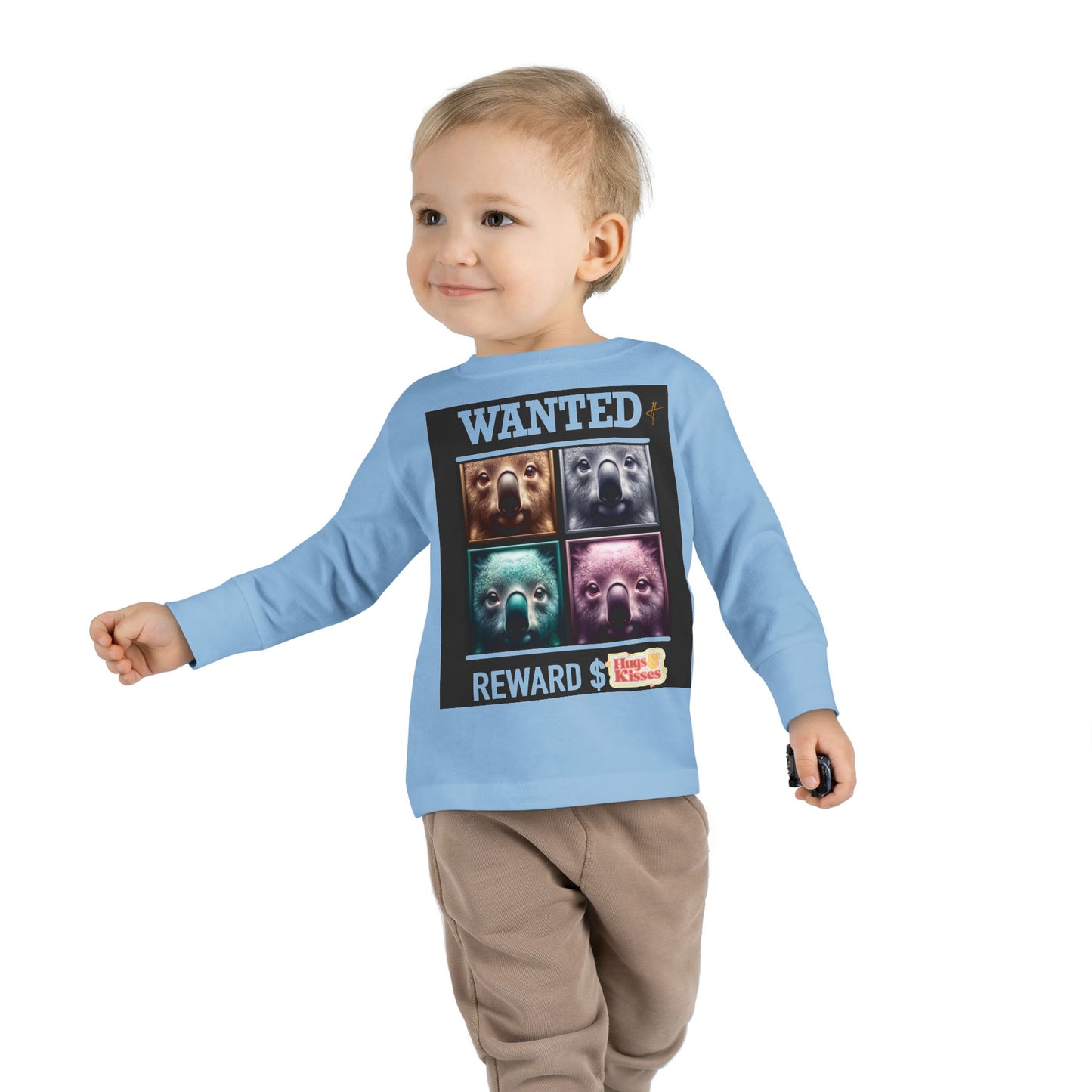 Wanted Koala Toddler Long Sleeve Tee #PY