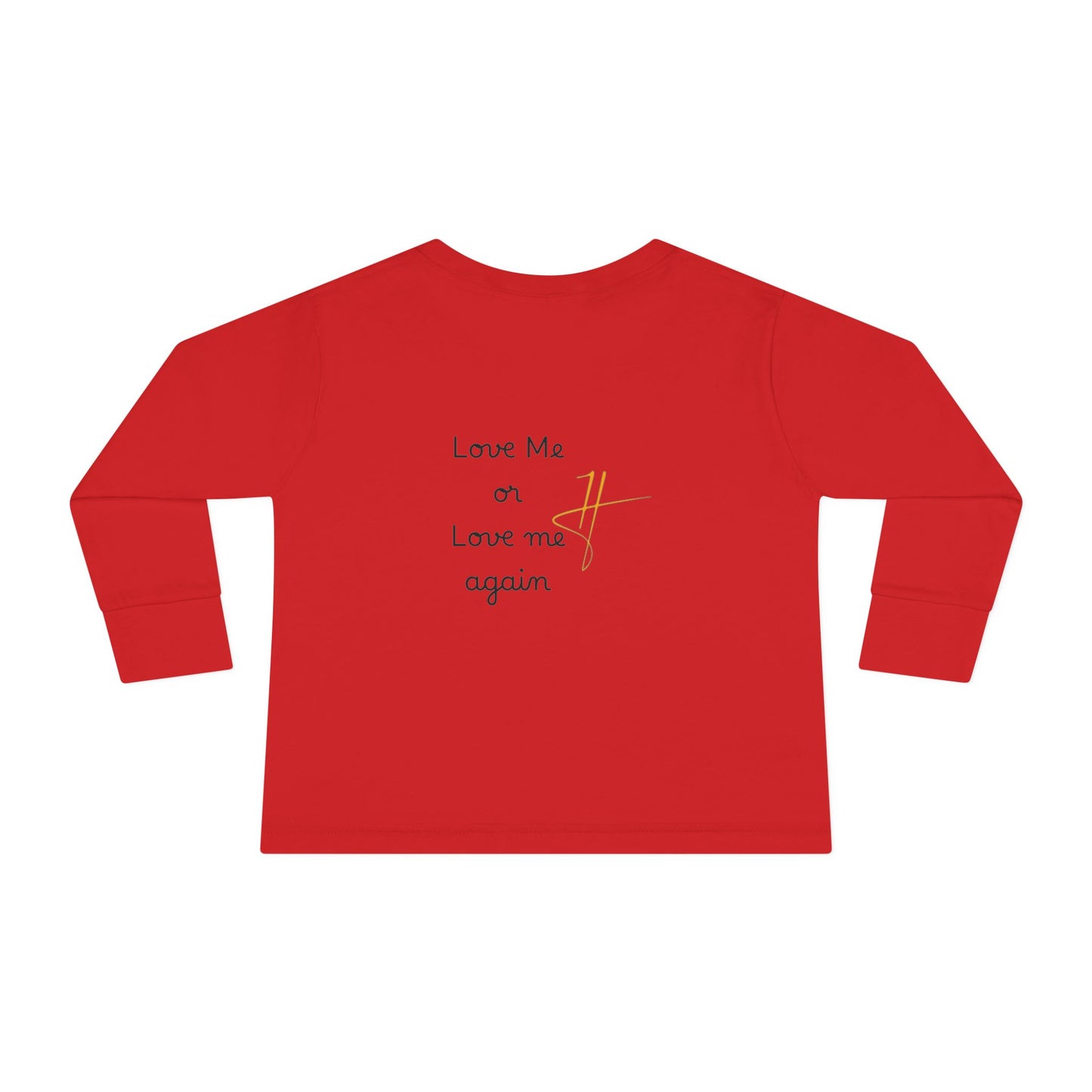 Wanted Cat Toddler Long Sleeve Tee #PY