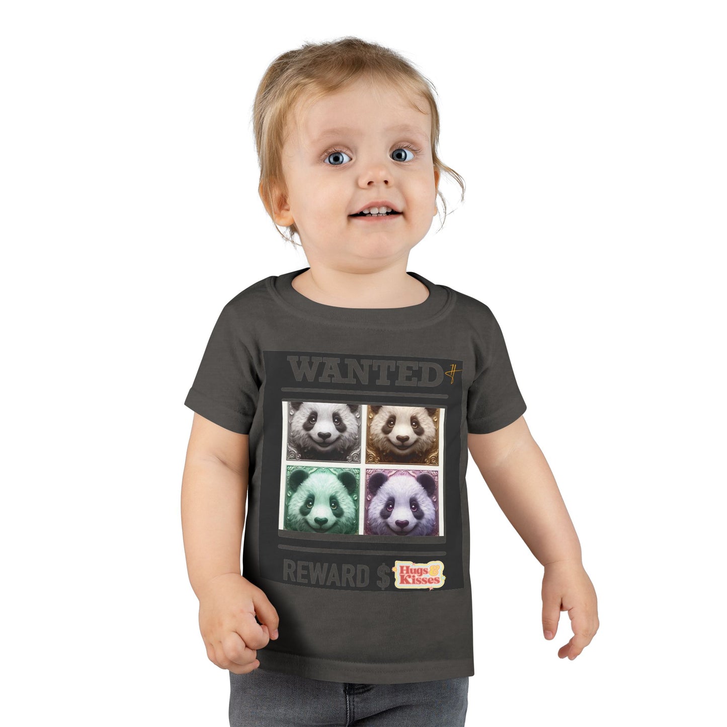 Wanted Panda Reward Toddler T-Shirt #PY