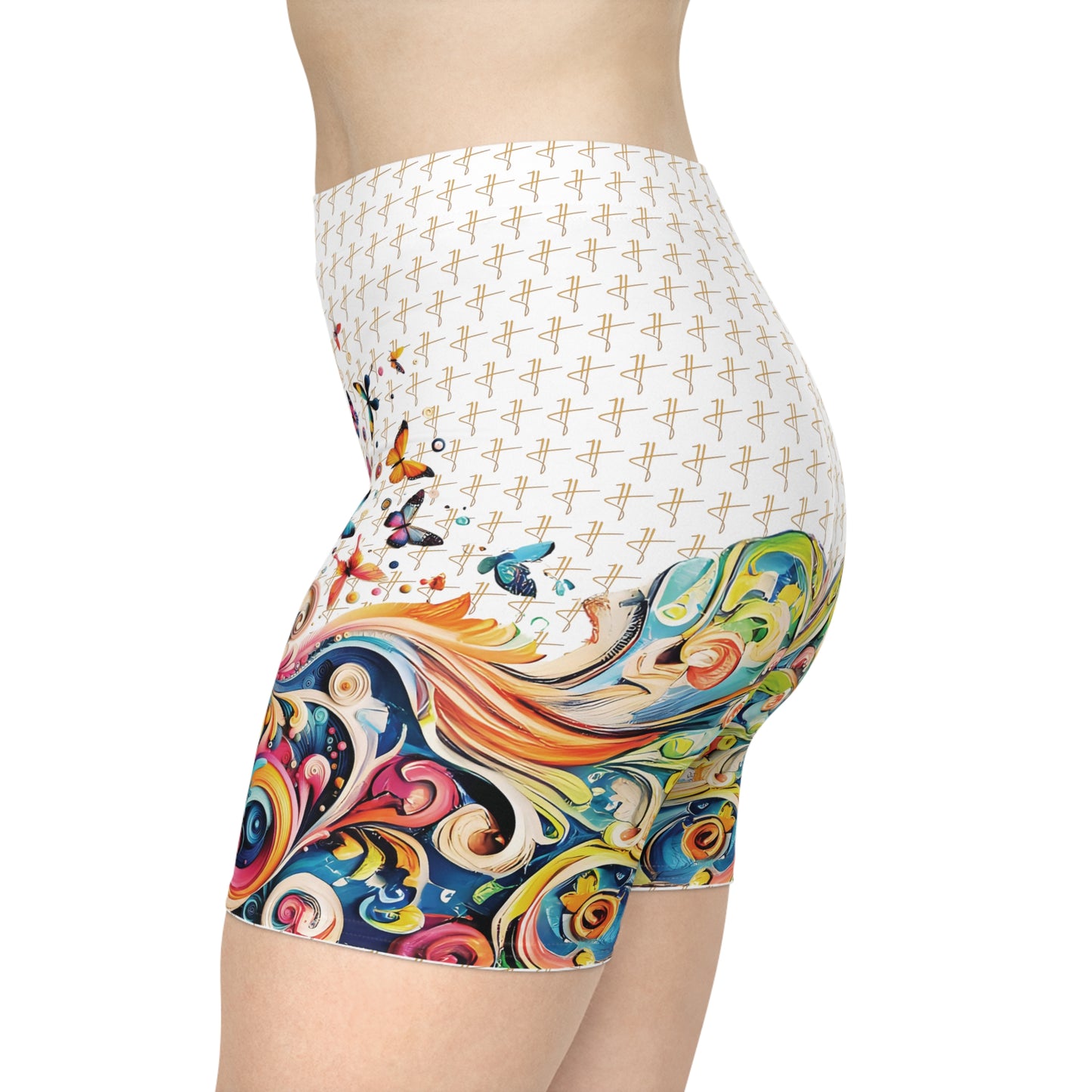 Butterflies Women's Biker Shorts #PY