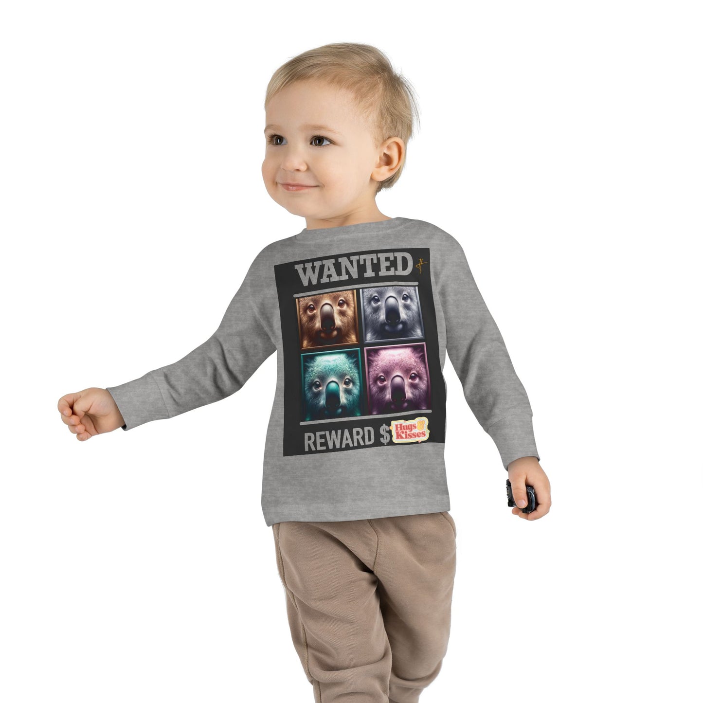Wanted Koala Toddler Long Sleeve Tee #PY