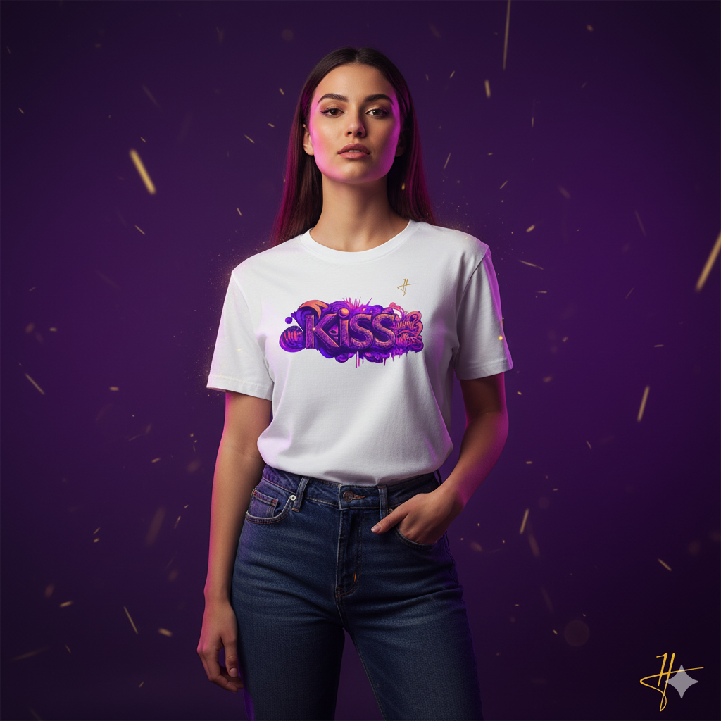 Grafitti Kiss Intense Women’s t-shirt #PL