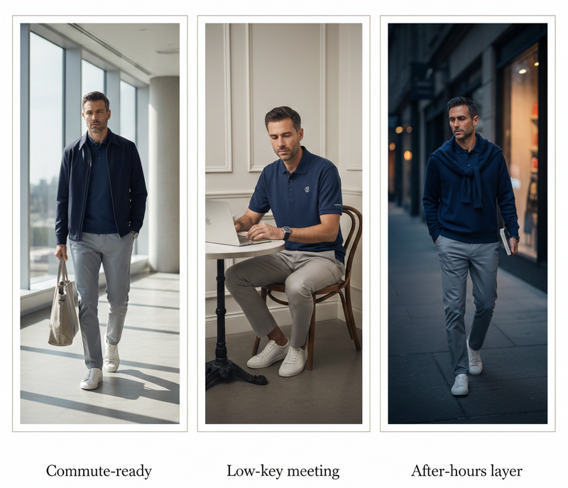 Men — Polos