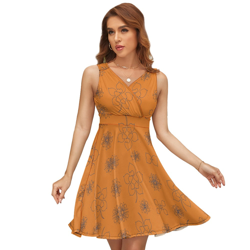 HUMANCHIC Trevor Sleeveless Polka Dot Dress — Women