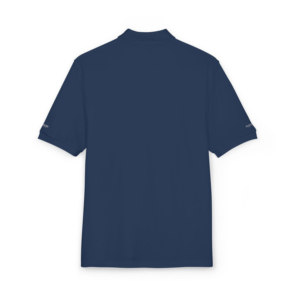 Polo raffiné en piqué HUMANCHIC — Homme