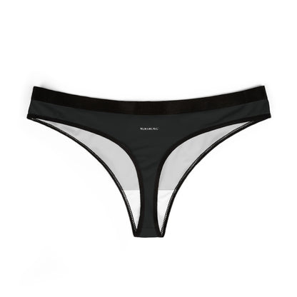 Take Care Women's Thongs Underwear BLACK #PY