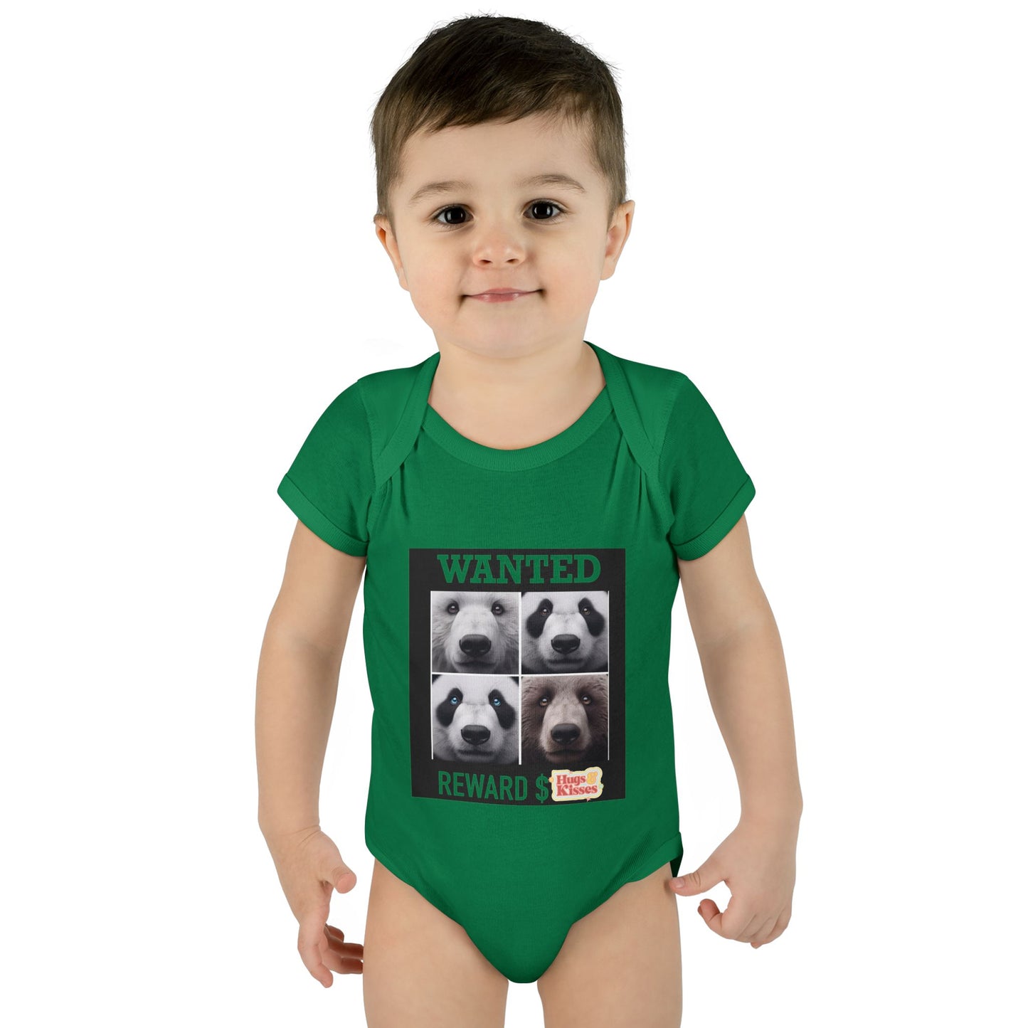 Wanted Cute Baby Bodysuit #PY
