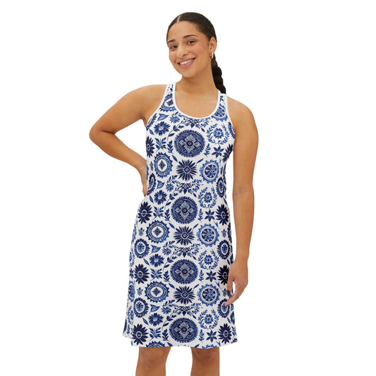 Royal Azure Racerback Dress #PY