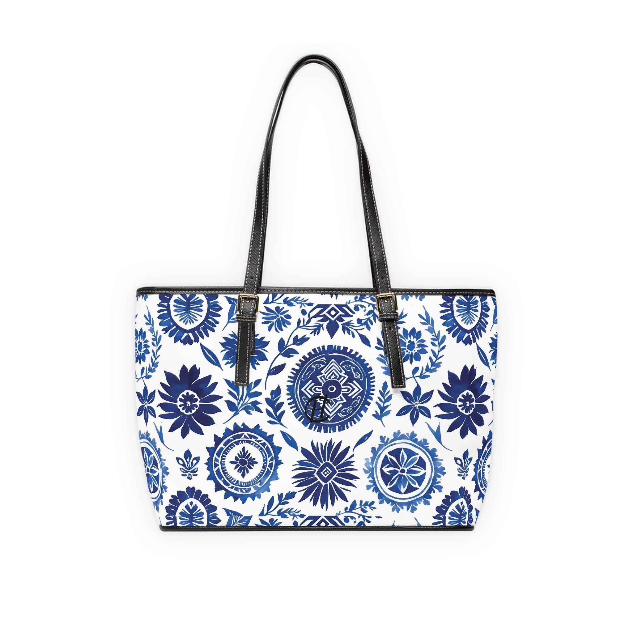 HUMANCHIC Royal Azure Leather Shoulder Bag