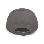 Distressed Black Cap HC Script Embroidery