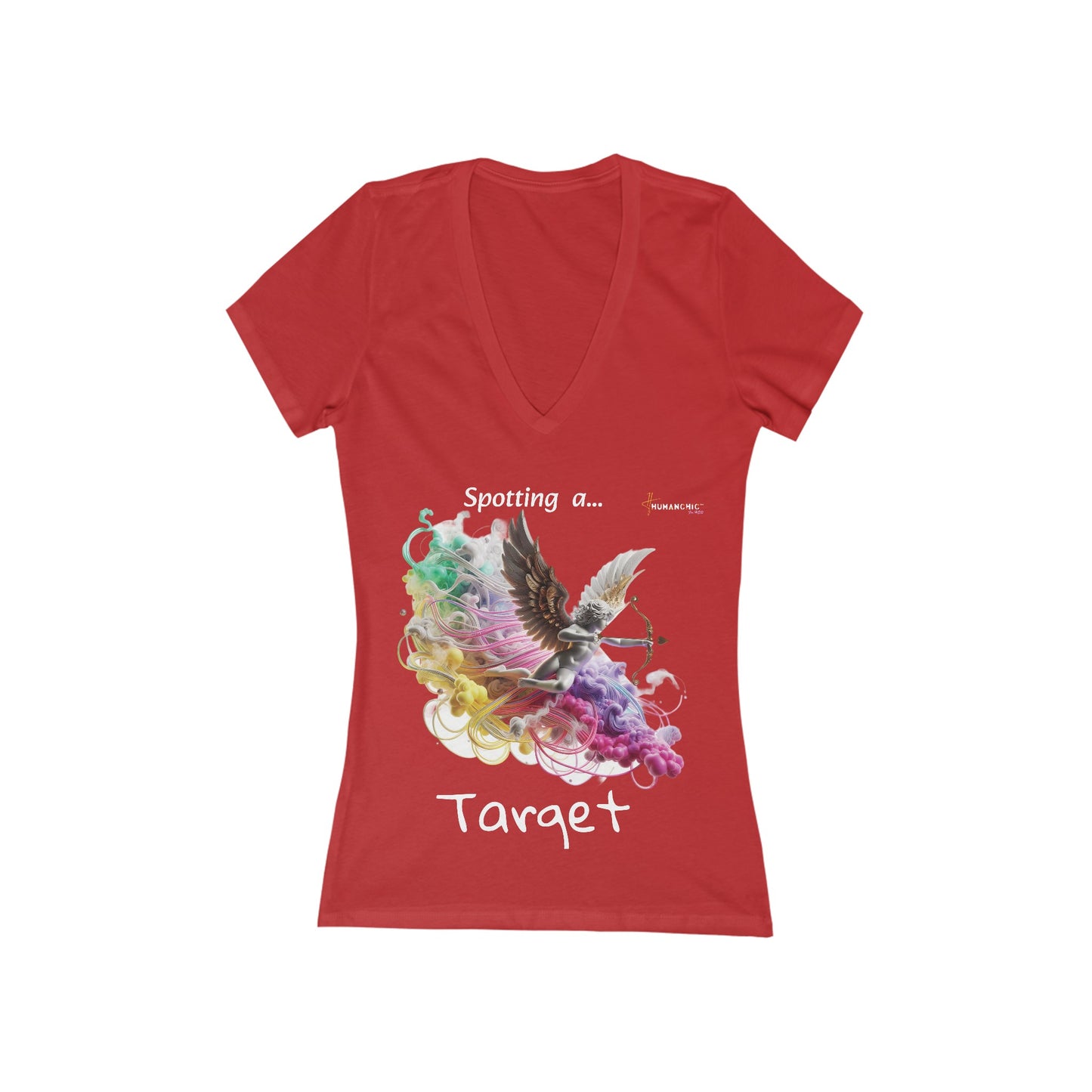 CUPID  V-Neck WOMEN T-shirt#PY