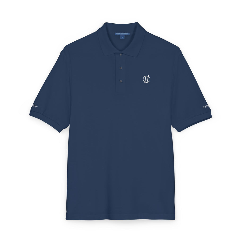 Polo raffiné en piqué HUMANCHIC — Homme