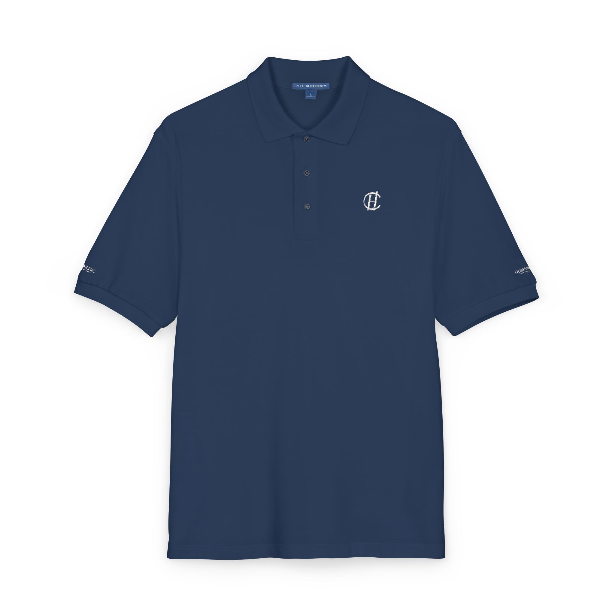 Polo raffiné en piqué HUMANCHIC — Homme