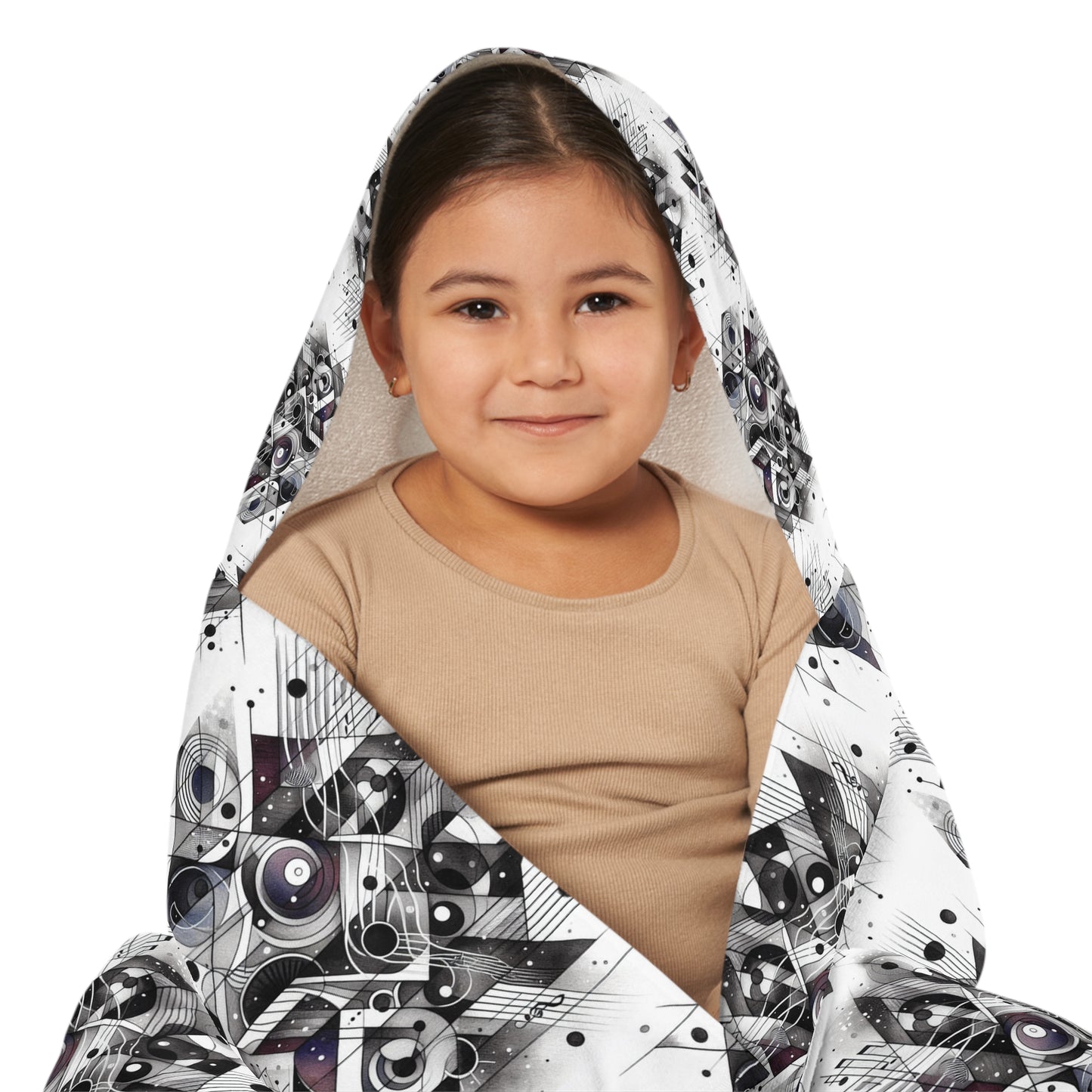 Serviette à capuche musicale pour enfants #PY
