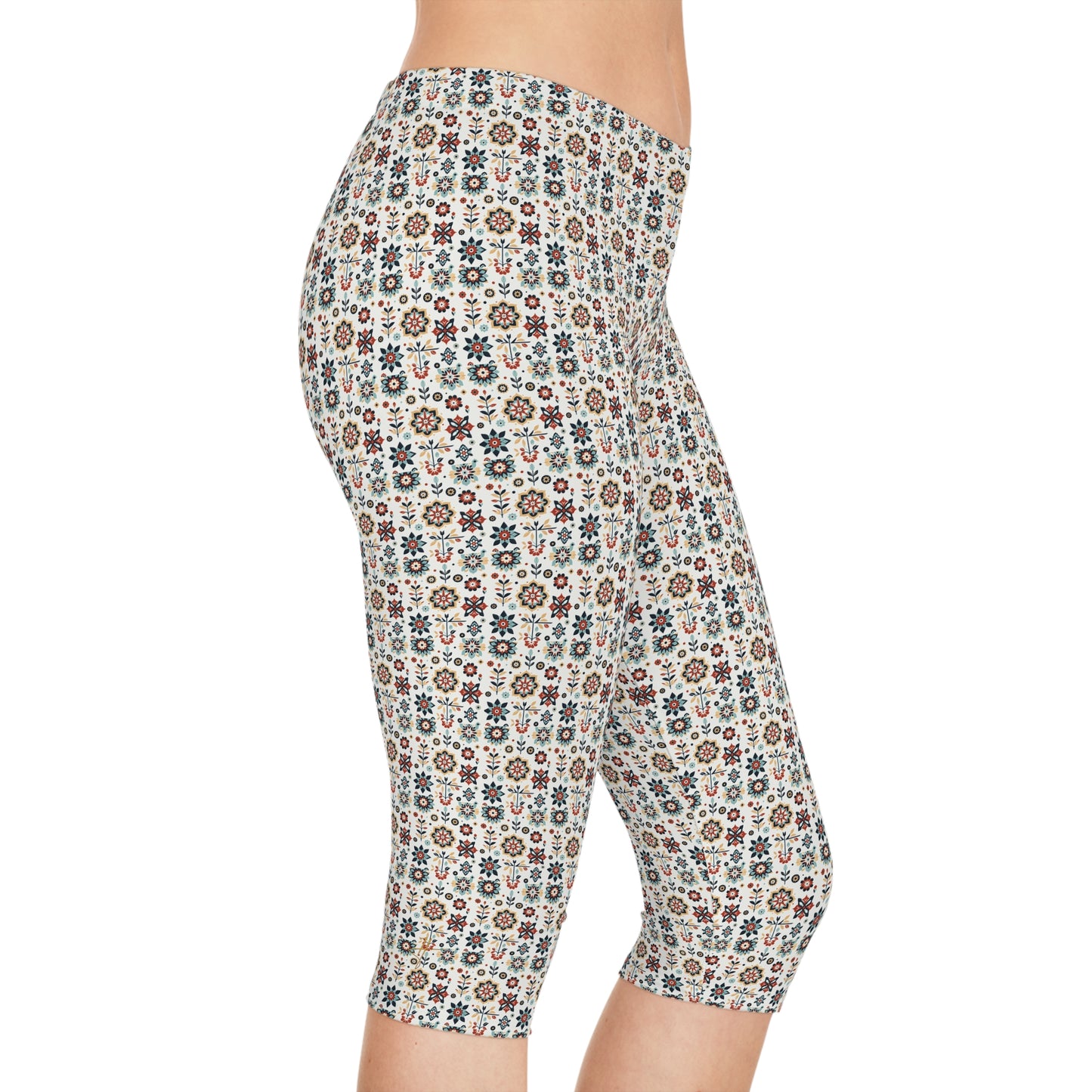Flowered GEO Leggings for Women #PY