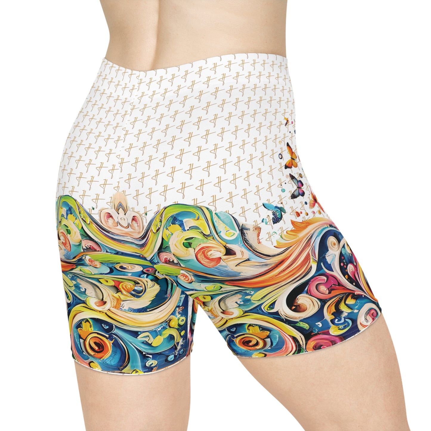 Butterflies Women's Biker Shorts #PY
