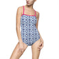 Royal Azure Thin One-Piece Swimsuit #PY