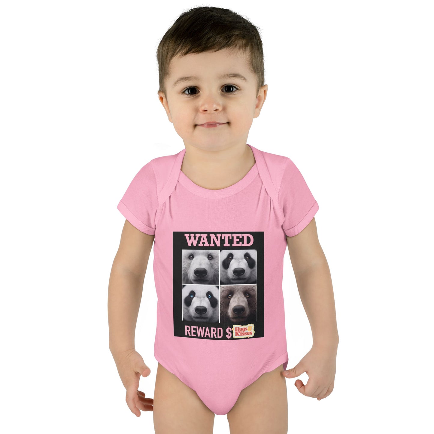 Wanted Cute Baby Bodysuit #PY